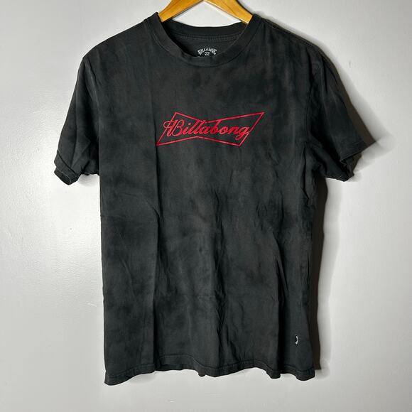 Billabong x Budweiser Graphic Tee Shirt Men's Small Charcoal - Picture 1 of 8
